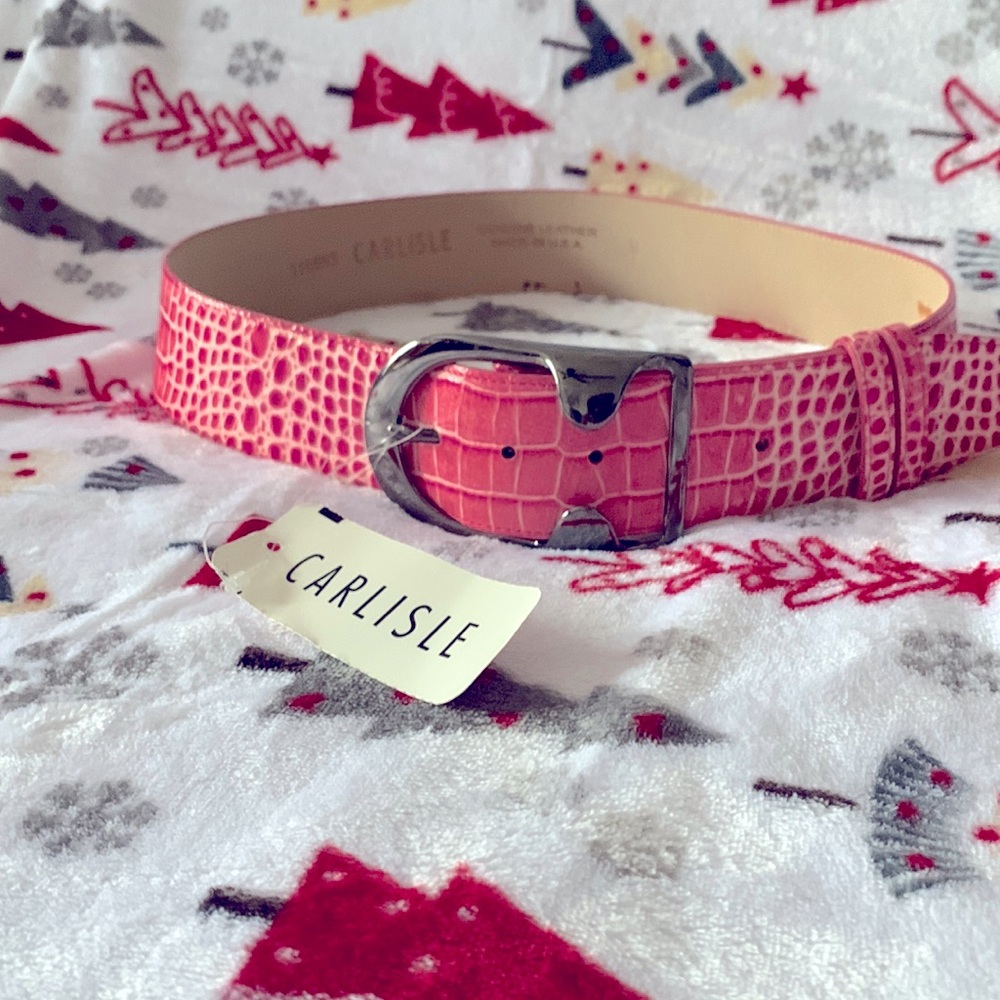 Carlisse brand new pink belt